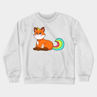 Fox Unicorn Crewneck Sweatshirt